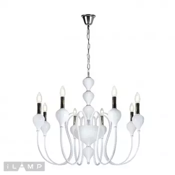 Люстра подвесная Lady iLamp 88003-8 WH