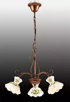 Люстра подвесная с цветочками Amanda 2621/3 Odeon Light