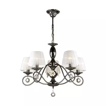 Люстра подвесная с цветочками Bresano 2933/5 Odeon Light