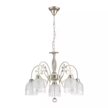 Люстра подвесная с цветочками Flavio 3619/5 Lumio