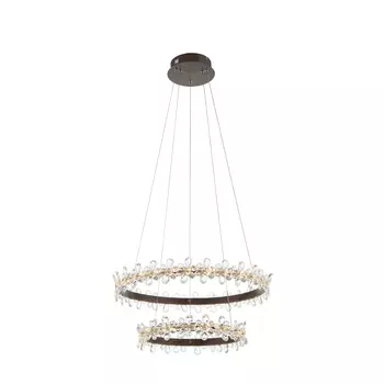 Люстра подвесная с цветочками Forito SL408.303.02 ST Luce