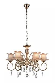 Люстра подвесная с цветочками Lussuoso SL668.203.06 ST Luce