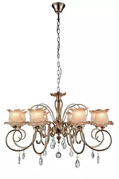 Люстра подвесная с цветочками Lussuoso SL668.203.08 ST Luce