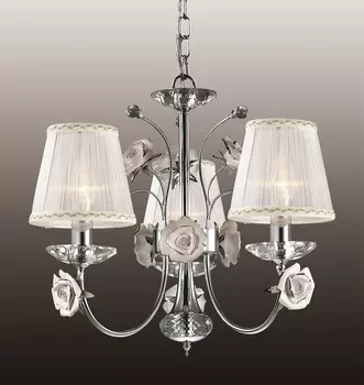 Люстра подвесная с цветочками Marika 2683/3 Odeon Light