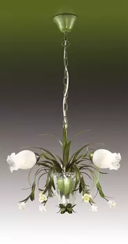 Люстра подвесная с цветочками Merida 2652/3 Odeon Light