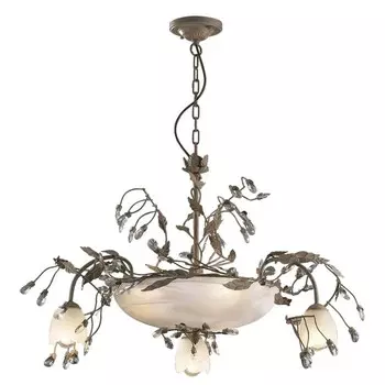 Люстра подвесная с цветочками Musa 1315/6 Odeon Light