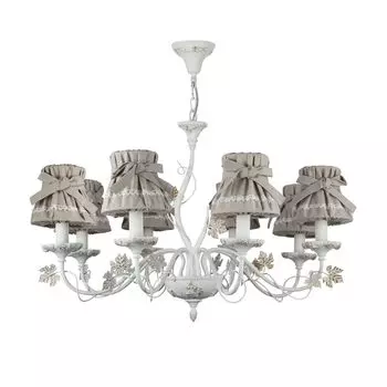 Люстра подвесная с цветочками Orfeo ARM393-08-W Maytoni