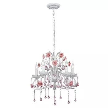 Люстра подвесная с цветочками Rose SL699.503.05 ST Luce