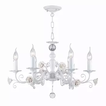 Люстра подвесная с цветочками Rosetta 2134-6P F-Promo