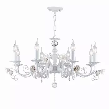 Люстра подвесная с цветочками Rosetta 2134-8P F-Promo