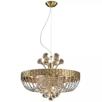 Люстра подвесная с цветочками Sheratan 2514/10 Odeon Light