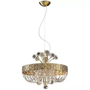 Люстра подвесная с цветочками Sheratan 2514/6 Odeon Light