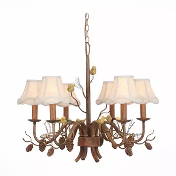 Люстра подвесная с цветочками Uccellino SL167.703.06 ST Luce