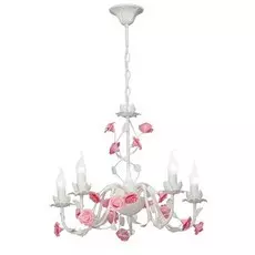 Люстра подвесная с цветочками V1689 V1689-0/5 Vitaluce Premiu