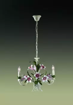 Люстра подвесная с цветочками Vergina 1511/3 Odeon Light