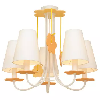 Люстра потолочная с цветочками Фея 1644 Северный свет