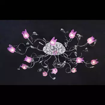 Люстра потолочная с цветочками Md6234 MD6234-12 Natali Kovaltsev