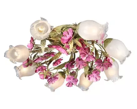Люстра потолочная с цветочками Monza OML-61307-08 Omnilux