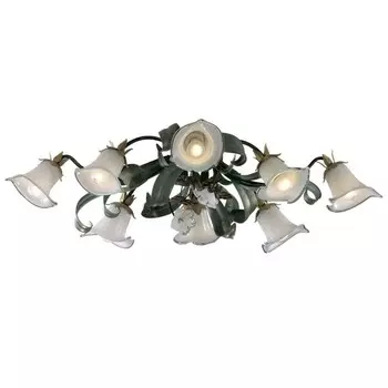 Люстра потолочная с цветочками Tale 2052/8C Odeon Light
