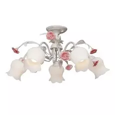 Люстра потолочная с цветочками V1686 V1686-0/5PL Vitaluce Premiu
