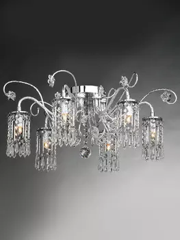 Люстра потолочная с цветочками V5064 V5064/6PL Vitaluce