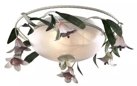 Люстра потолочная с цветочками Vergina 1511/3C Odeon Light