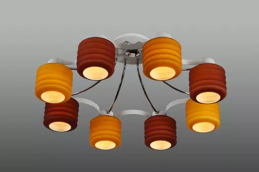 Люстра разноцветная Ave 9201-8 AVE Lamplandi