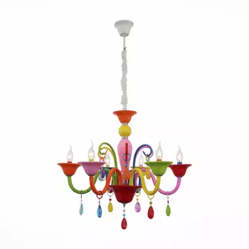Люстра разноцветная Delizia SL672.963.06 ST Luce