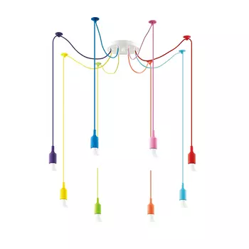 Люстра разноцветная Lotte 3719/8 Lumion