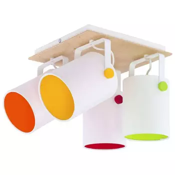 Люстра разноцветная Relax 1834 Relax Junior 4 TK Lighting