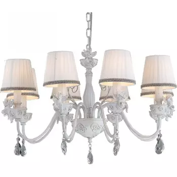 Люстра с ангелочками Сherubino A5656LM-8WG Arte L