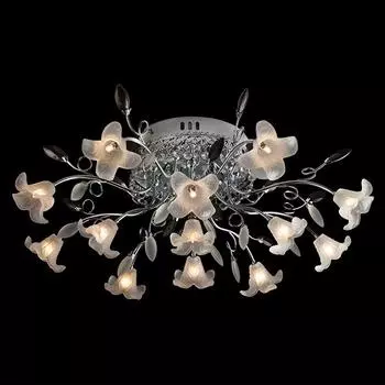 Люстра с пультом Eurosvet 4901 4901/13 хром/зеленый+синий+голубой