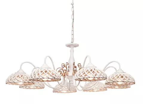 Люстра с веревками Bavaria 720.51.8 SilverLight