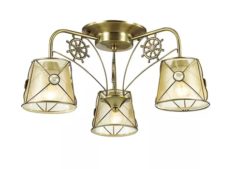 Люстра со штурвалом Ozanna 3419/3C Lumio