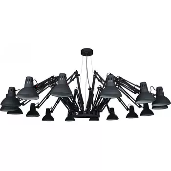 Люстра в форме паука Ragno A2043SP-16BK Arte L