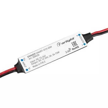 Миниатюрный диммер для монохромной светодиодной ленты Arlight 028436