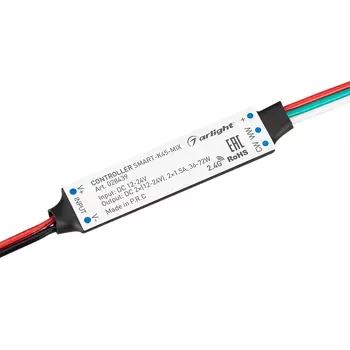 Миниатюрный контроллер для MIX(CCT) светодиодной ленты (ШИМ) Arlight 0