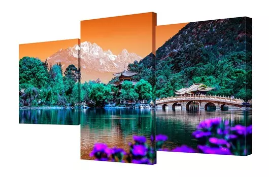 Модульные картины Toplight Пейзаж TL-MM1025