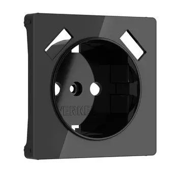 Накладка на механизм Werkel W1179548/ Накладка для розетки USB (черный