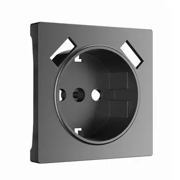 Накладка на механизм Werkel W1179564/ Накладка для розетки USB (графит