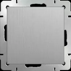 Накладка на механизм Werkel WL09-70-11/ Заглушка (серебряный рифленый)