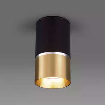 Накладной светильник Elektrostandard DLN106 DLN106 GU10 черный/золото