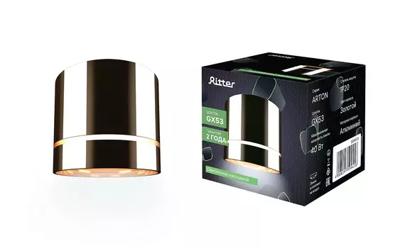 Накладной светильник Ritter Arton 59945 6