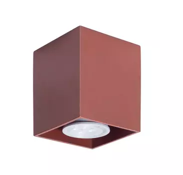 Накладной светильник TopDecor Tubo Tubo8 SQ P1 20