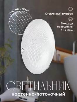 Настенно потолочный светильник Мелодия Света Snow White 000059685