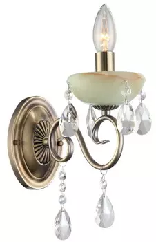 Настенное бра Arte Lamp ONYX GREEN A9592AP-1AB