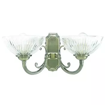 Настенное бра Arte Lamp WINDSOR CLEAR A3778AP-2AB