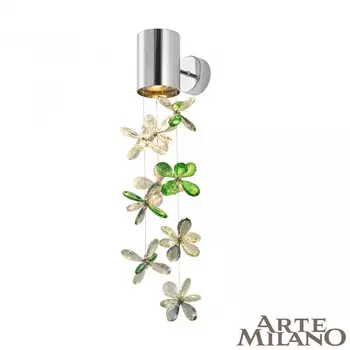 Настенное бра Arte Milano 1952B.D90.H600.LED Ni