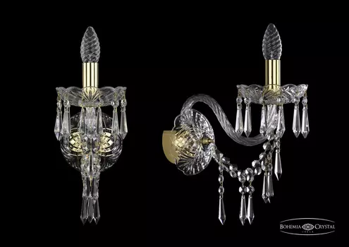 Настенное бра Bohemia 1403 1403B/1/195/XL/G