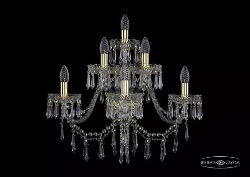 Настенное бра Bohemia 1403 1403B/3+2+1/240/XL/G